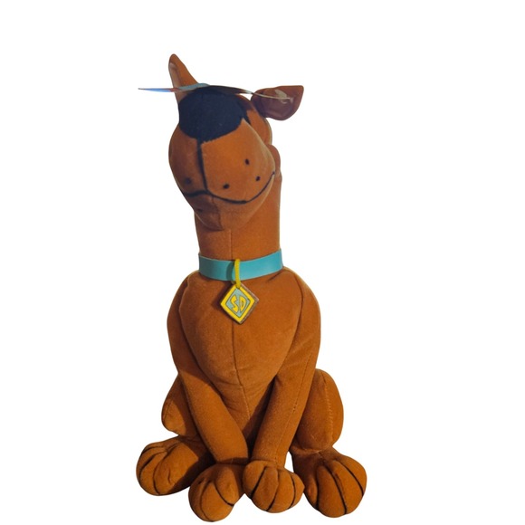 Scooby-Doo Plush Stuffed Animal Dog Cartoon Character‎ Toy Collectible - Picture 1 of 5
